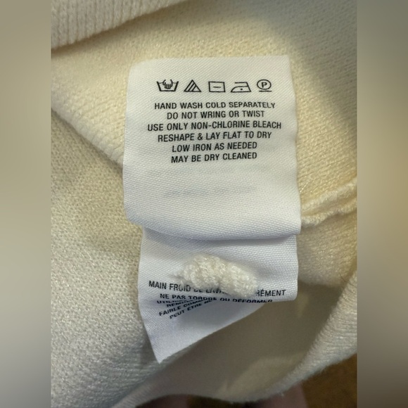 Anthropologie Month Women’s Ivory Chester Bell Sleeve Dress - Size Medium - Picture 6 of 6